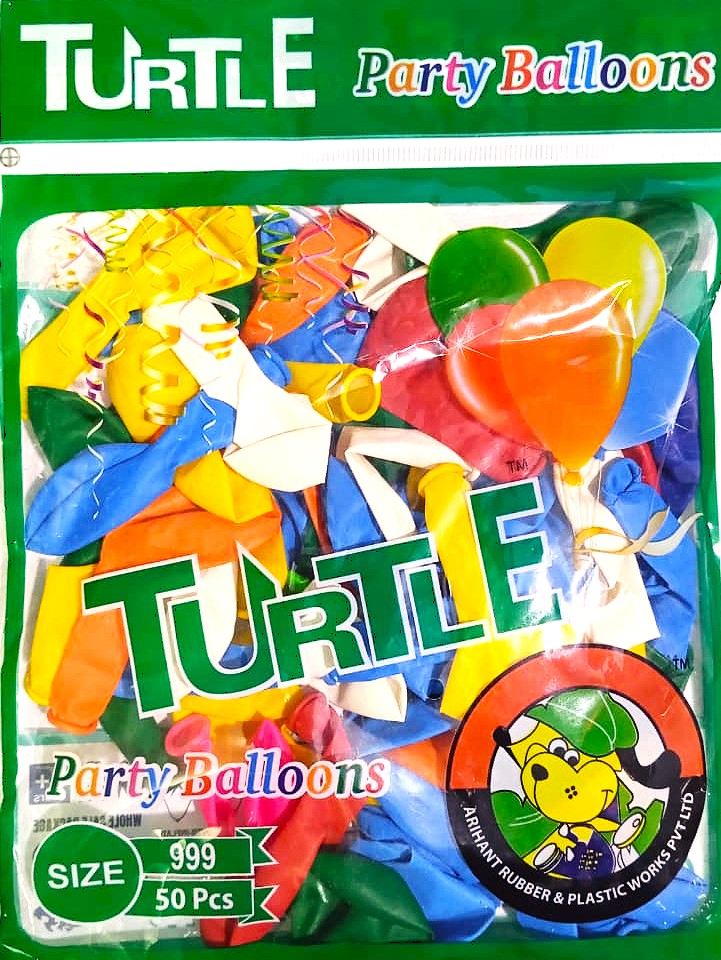 Turtle Party Balloons 50 Pcs 12 Inch Natural Rubber Latex Balloons Chrome Balloons Shiny Multi Colours Latex Party Balloons for Wedding Graduation Anniversary Baby Shower Graduation Man Women Birthday Party Decorations