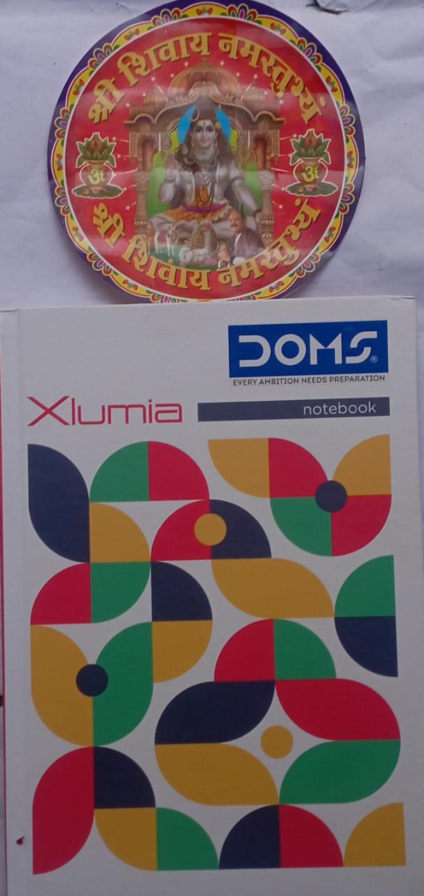 Xiumia Note Book Diary Coman Diary Doms Diary With Share Shivay Namastubhyam Multi Colour Sticker Free