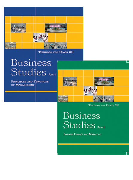 NCERT Business Studies Class 12 Part 1 And Part 2 Textbook For English Medium Grade XII Combo Set Of 2 Books