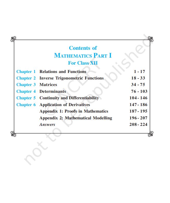 NCERT Mathematics Class 12 Part 2 Textbook For English Latest Edition 2026-27 Based On CBSE Syllabus Code 12080