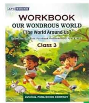 Our Wondrous World The World Around Us Class 3 Workbook By APC Books With NCERT Class 3 Our Wondrous World Textbook Of The World Around Us 2024 Latest Edition Combo Of 2 Books With Free Khau Shyam Sticker