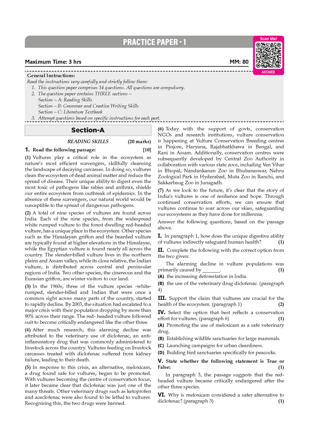 Oswaal CBSE Question Bank Chapterwise And Topicwise Kaveri Class 9 English R1 New NCERT Textbook Based On Latest CBSE Syllabus