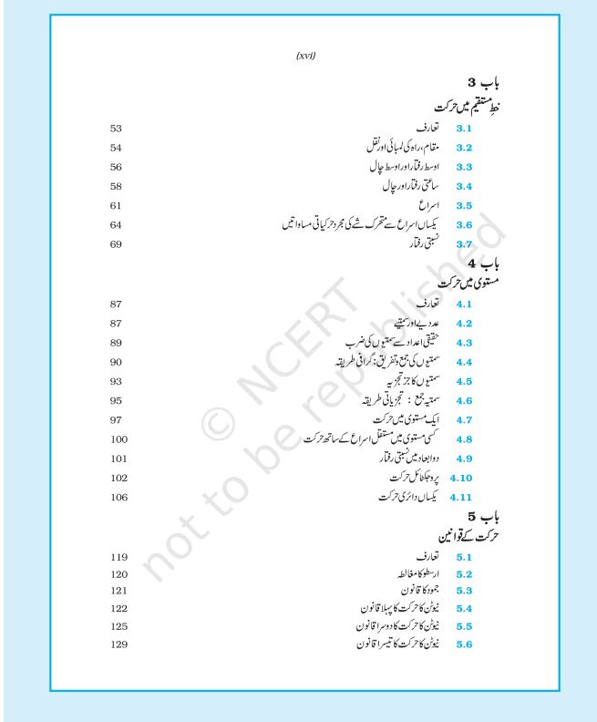 NCERT Tabiyaat Class 11 Part 1 Textbook For Physics Grade XI