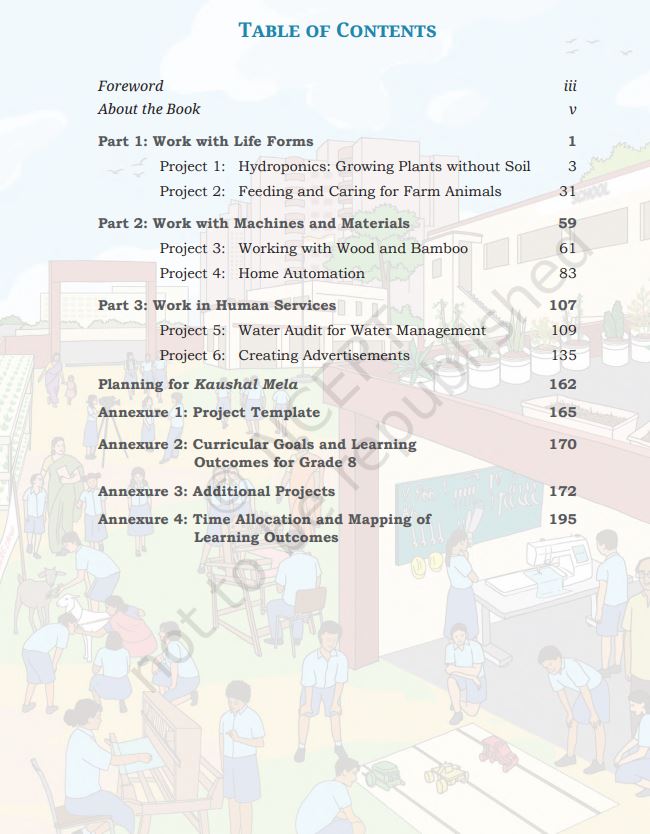 NCERT Kaushal Bodh Class 8 Textbook For Vocational Education Activity Book For Grade 8 Latest Edition 2026-27 Code 0885