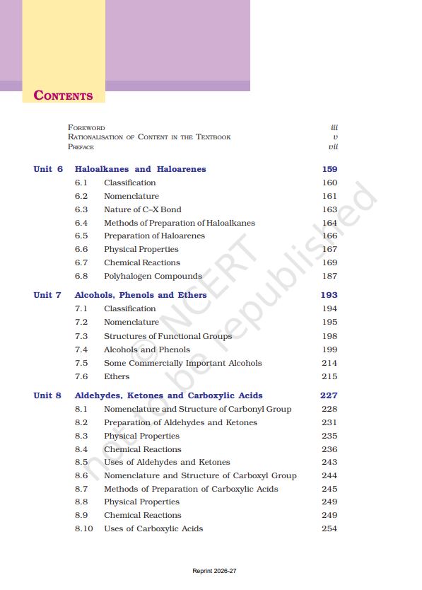 NCERT Chemistry Class 12 Part 2 Textbook For English Medium Grade XII Code-12086