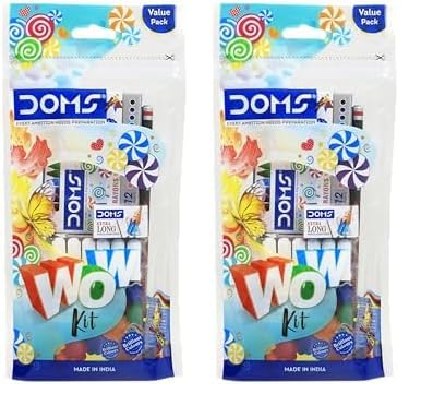 Doms Wow Craft Kit Perfect Value Pack Kit for Creative Minds Gifting Range for Kids Stationery Items