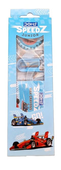 Doms Speedz Junior Kit Stationery Items Pencil Eraser Pencil Sharpener Wax Crayons School Essential for Kids
