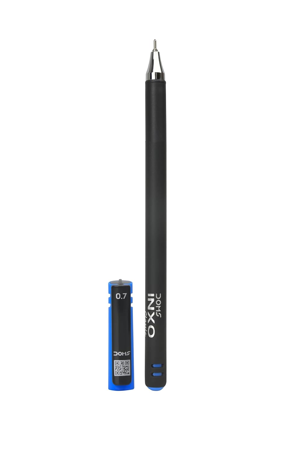 Doms Inxo Classic Ballpoint Pen The Writing Revolution ULV Ink Technology For Break Free And Smooth Writing Ink Colour Blue 0 Ballpen Pack For Daily Writing Use