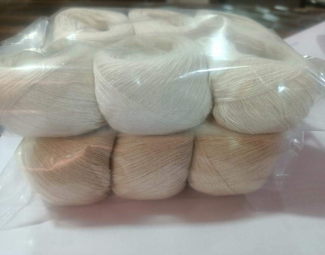 Krishna Sudh Puja Dhaga White moli Kalawa Pack of 12 pc