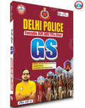 Ankit Bhati Delhi Police Constable GS HCM AWO TPO & Driver Book 2025 front cover in Hindi medium for Delhi Police exam preparation.