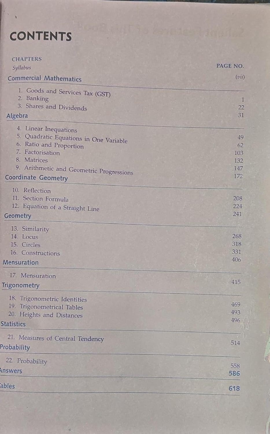 APC Understanding ICSE Board Mathematics Class 10th By M L Agrawal Including Competency Focused Questions