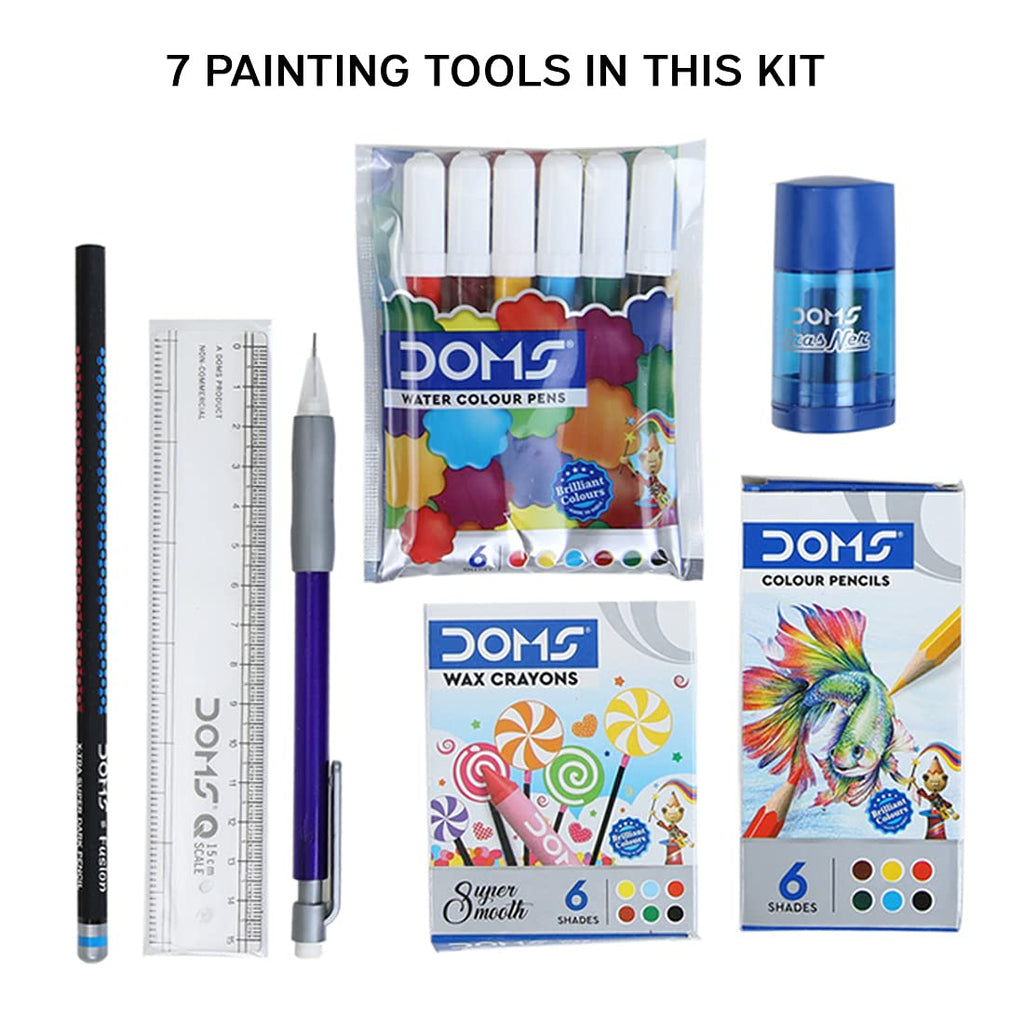 Doms Wow Craft Kit Perfect Value Pack Kit for Creative Minds Gifting Range for Kids Stationery Items