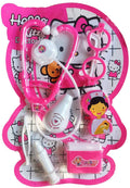 Hello Kitty Doctor Medical Kit Set Compact Cartoon Character Medical Accessories Toy Set for Kids
