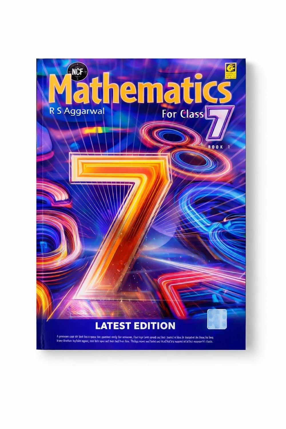 Rs Agrawal Mathematics for CBSE Class 7 Book 1 2026-27 Exam Edition 2026 Updated