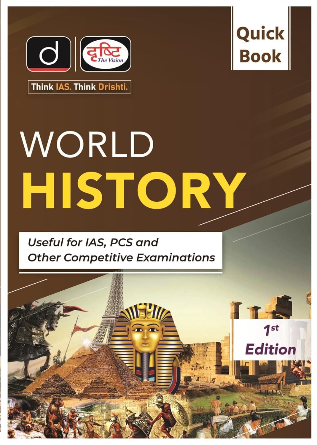 Drishti Quick Book 1st Edition World History Usefulful For IAS PCS And Other Competitive Examinations