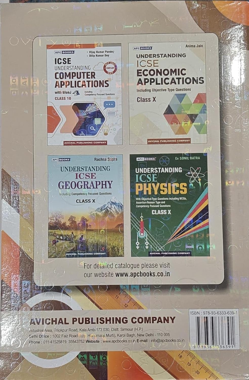 APC Understanding ICSE Board Mathematics Class 10th By M L Agrawal Including Competency Focused Questions