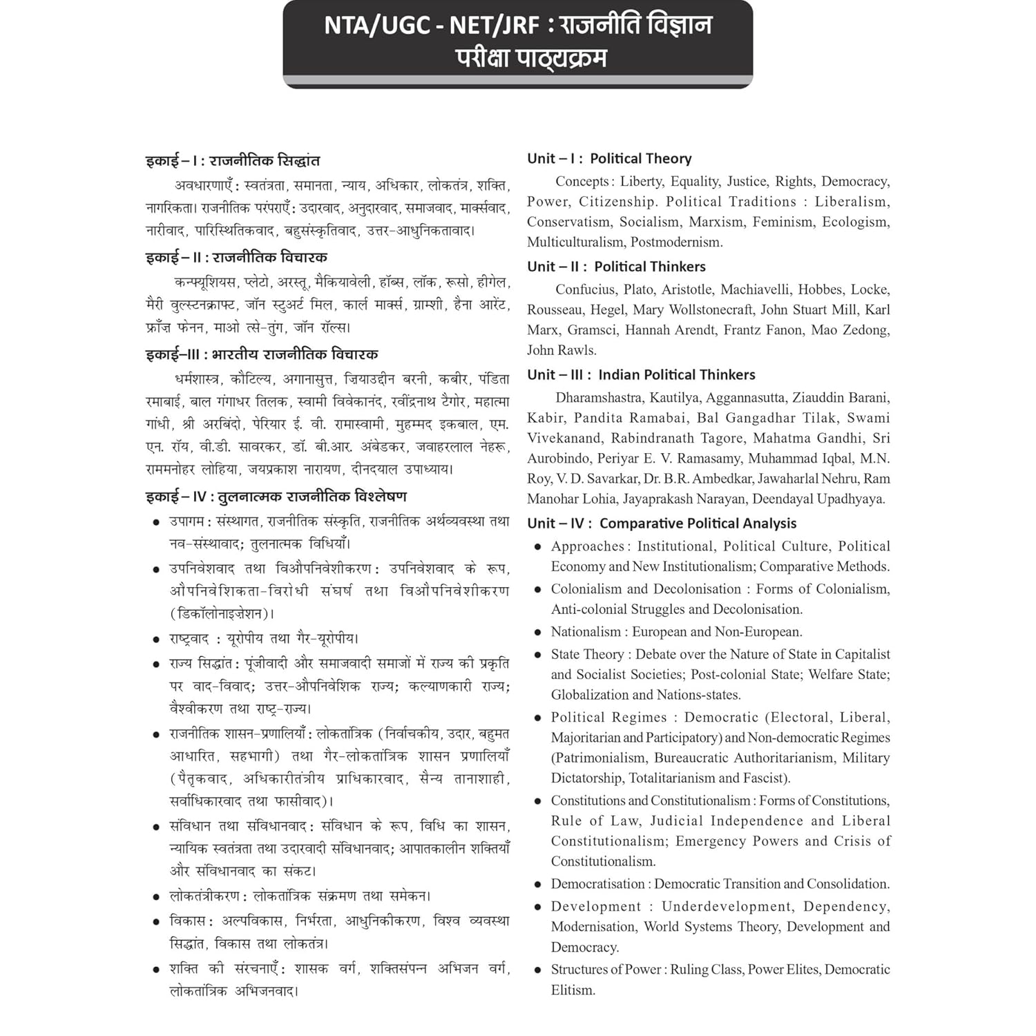 Drishti NTA UGC NET JRF Rajniti Vigyan 2nd Edition Teaching Exam Books