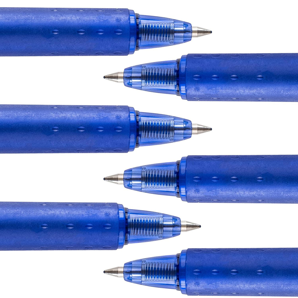 Pilot FriXion Clicker Retractable Erasable Gel PensFine Point Blue Ink