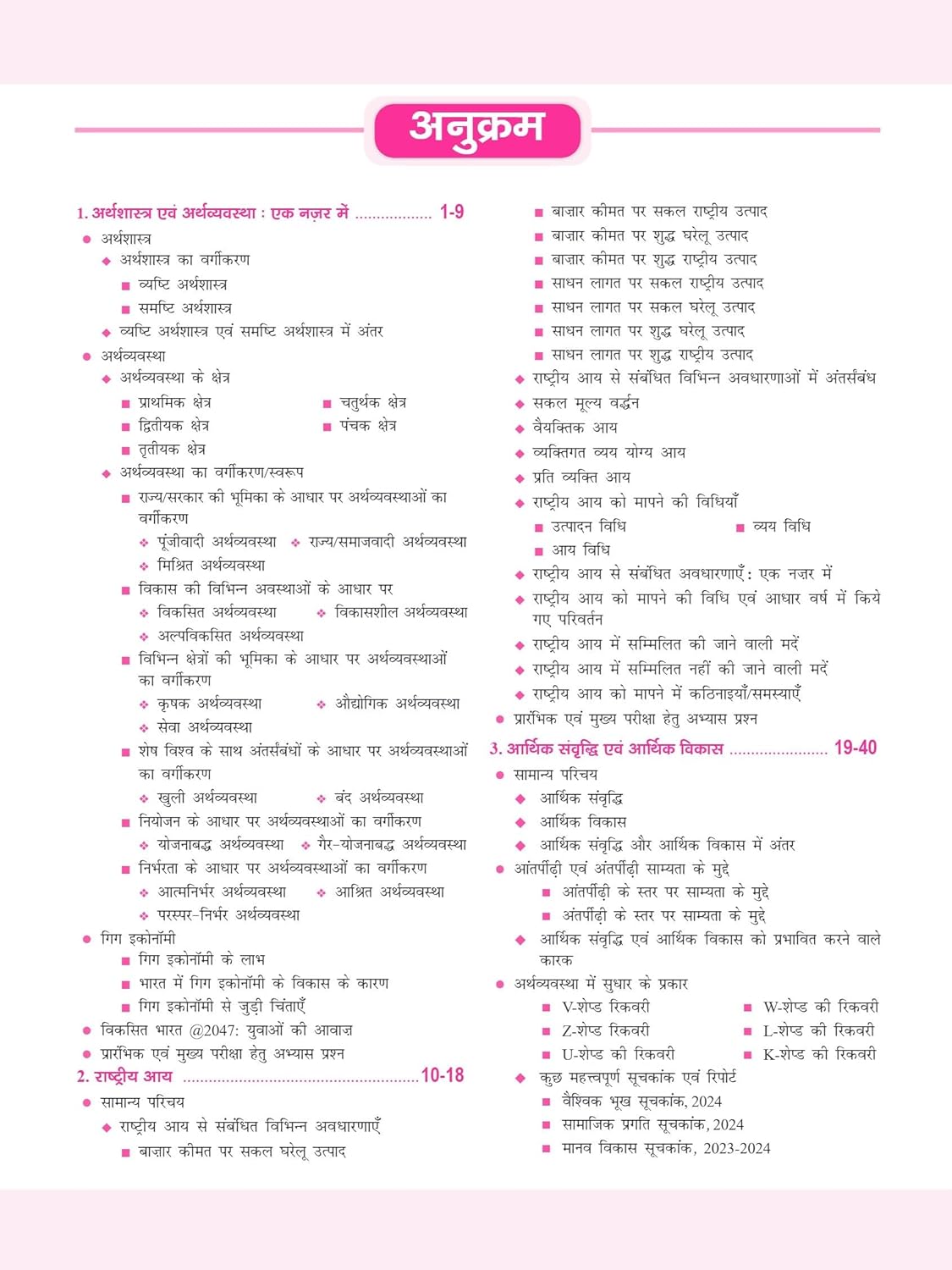 Drishti Quick Book Bhartiya Arthvyavastha 10th Edition Hindi Medium