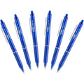 Pilot FriXion Clicker Retractable Erasable Gel PensFine Point Blue Ink