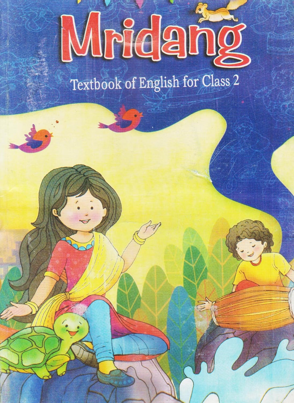 NCERT Class-2 Mridang Textbook of English Latest Edition Based On New Pattern With Free Khatu Shyam Sticker