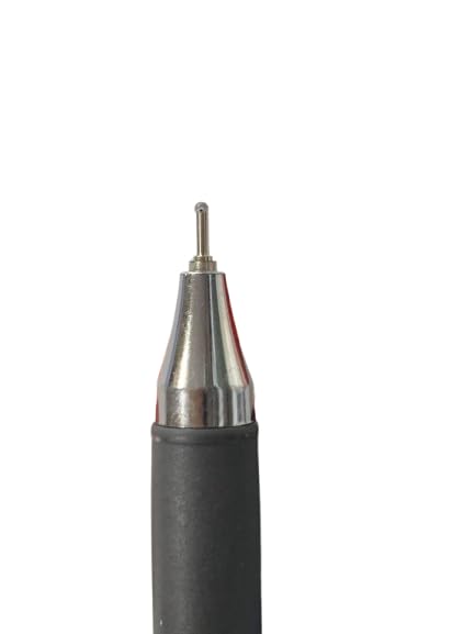 DOMS INXO Classic Ball Pen 0.7mm Tip Smooth Writing Ballpoint for School and Office Type Black Ink Pack Of 10