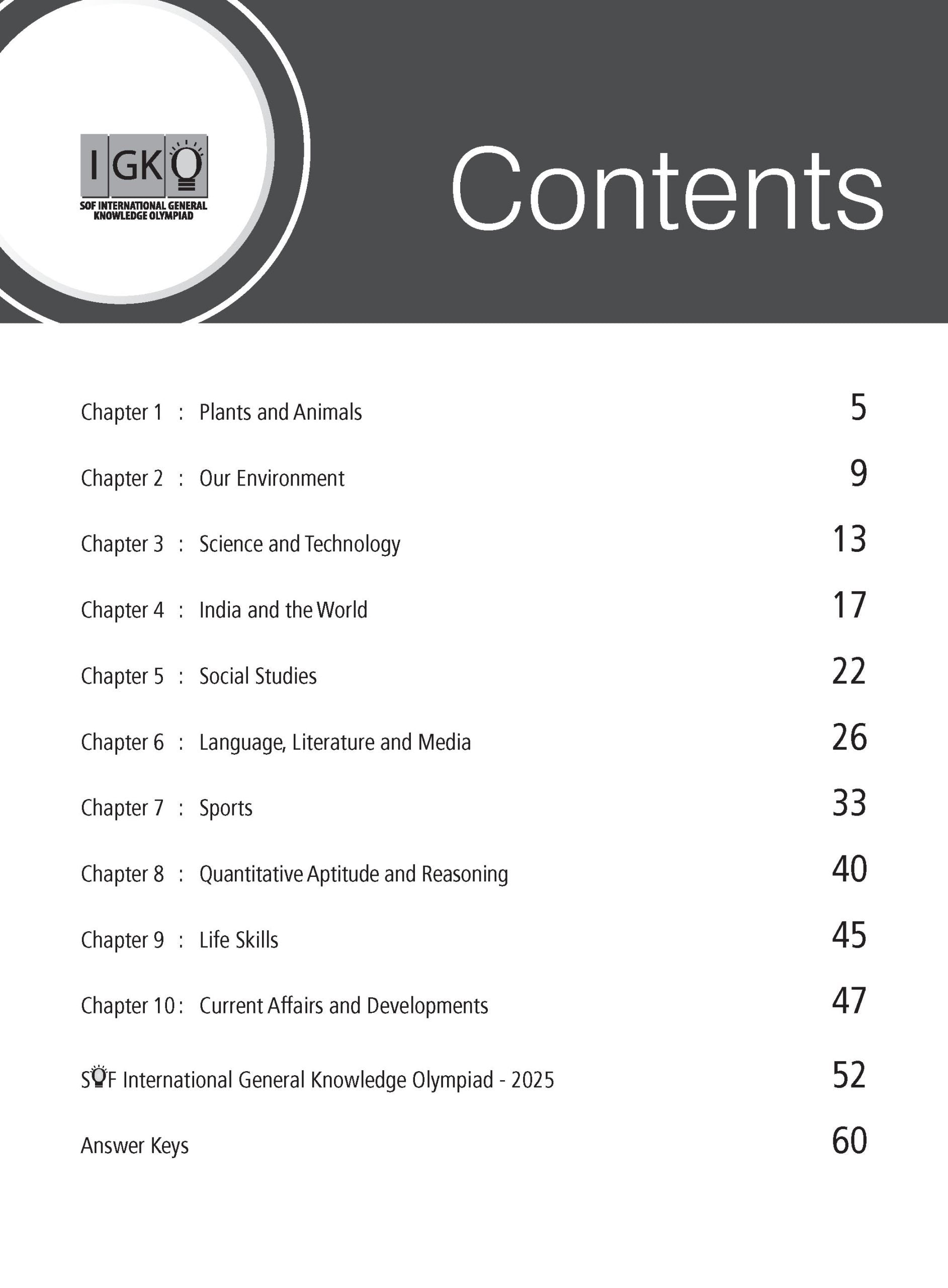 MTG General Knowledge Class 9 International Olympiad IGKO Workbook 2026-27 Edition Latest Exam