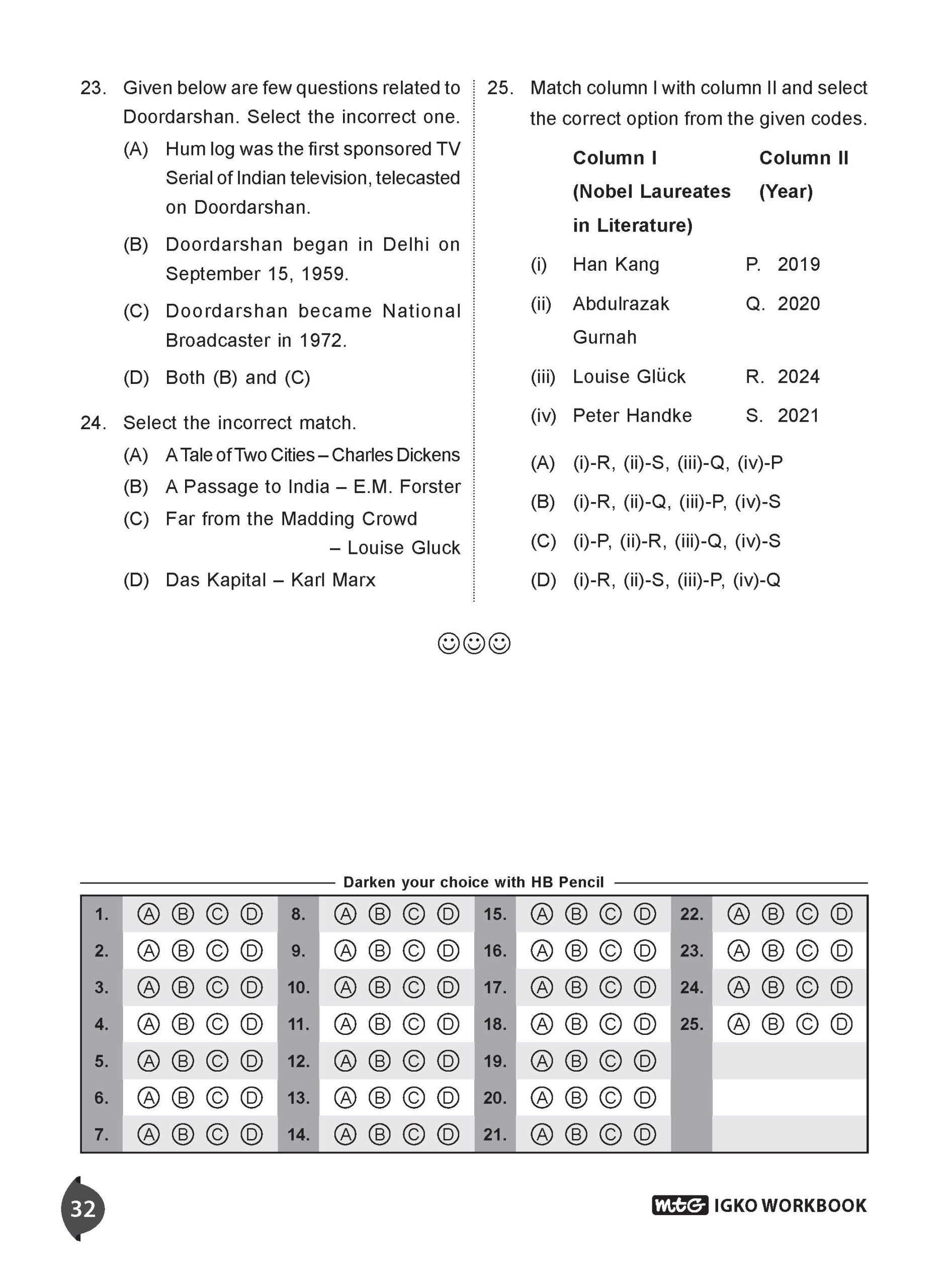 MTG General Knowledge Class 9 International Olympiad IGKO Workbook 2026-27 Edition Latest Exam