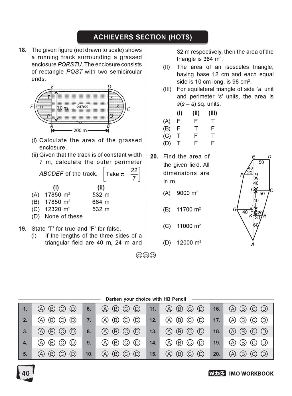 MTG Mathematics Class 9 International Mathematics Olympiad IMO Workbook 2026-27 Edition Latest Exam Pattern