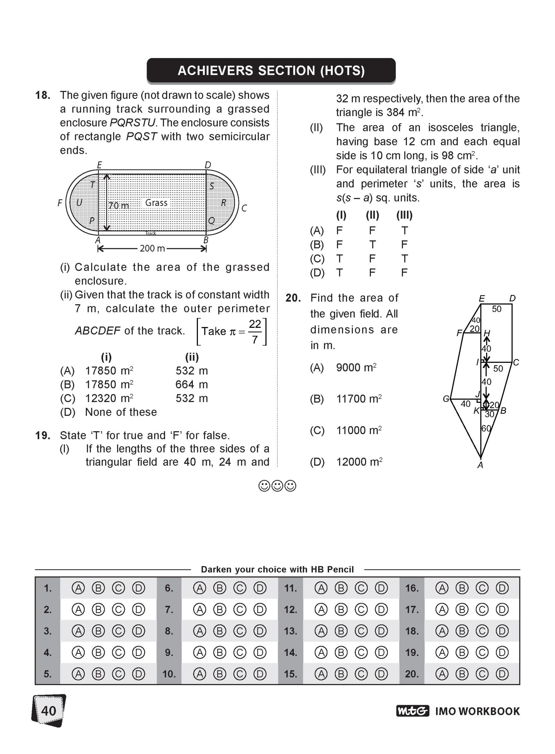 MTG Mathematics Class 9 International Mathematics Olympiad IMO Workbook 2026-27 Edition Latest Exam Pattern