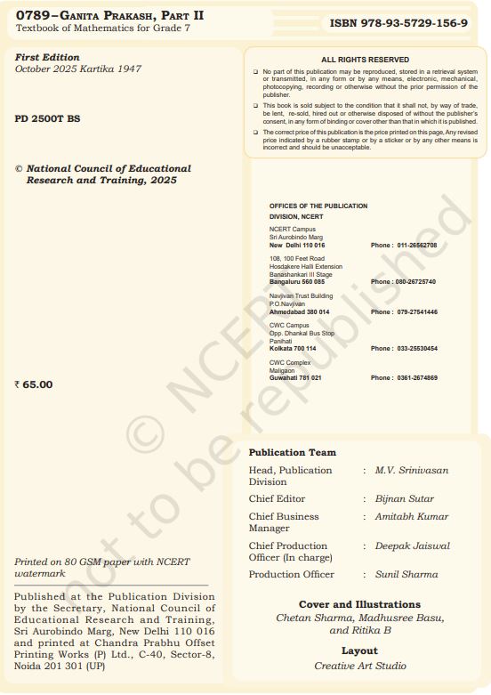 NCERT Ganita Prakash 