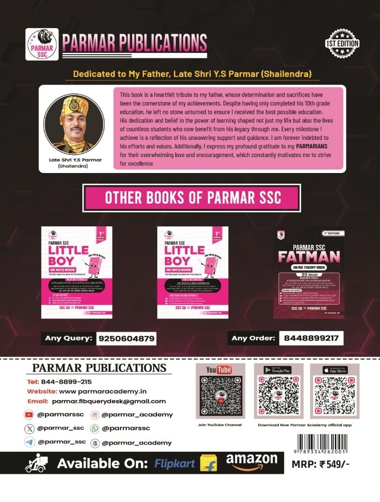 Parmar SSC Fatman GK GS Theory Book 