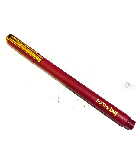 Supra b&g Pen Gold for the Bold Pens Golden Clip Smudge Free Hybrid Ink 800M Tested Contains 2 U Pens