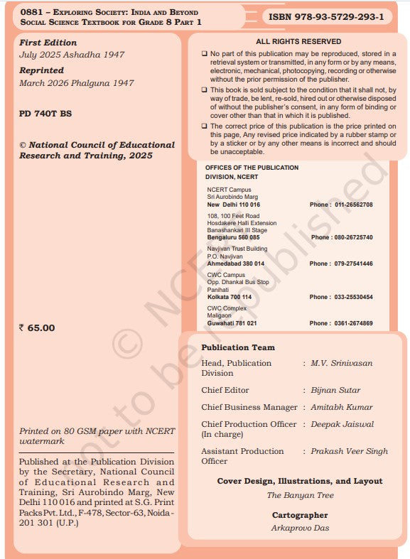 NCERT BOOK Exploring Society 
