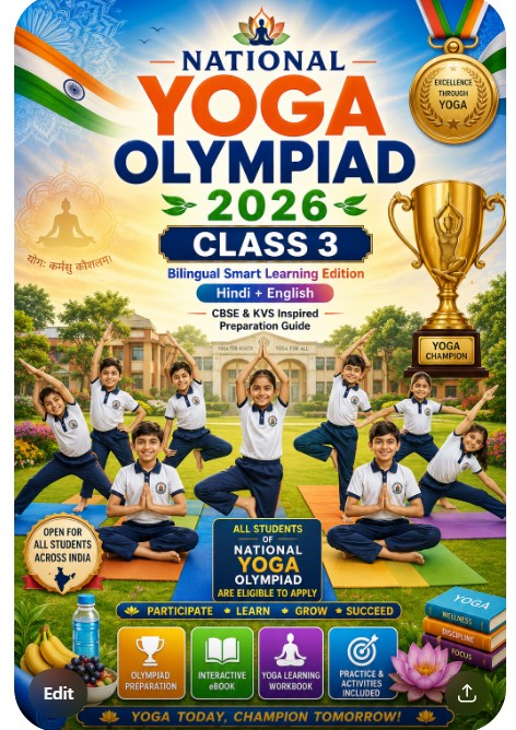 National Yoga Olympiad Prep Guide E Book Class 3
