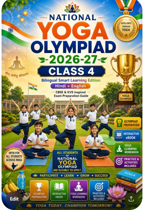 National Yoga Olympiad Prep Guide E Book Class 4
