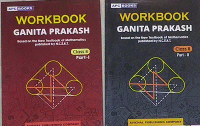 Ganita Manjari Workbook (Based on Textbook  published by NCERT) Class- 9, By APC Books, With  Free Khatu Shyam Sticker