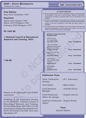 NCERT Joyful 