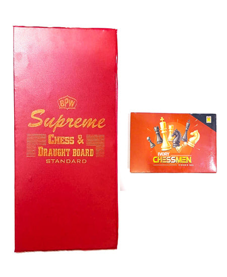 Supreme Chess Board with Coins Standard Foldable Chess Board Travel Toys for Kids and Adults Foldable Chess Board with Plastic Coins Set Combo