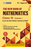 APC The New Book Of Mathematics Class 9th Volume 1 Based On Latest Syllasbus NCERT English Medium By M L Agrawal With Free Khatu Shyam Sticker