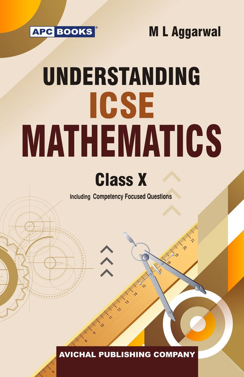 APC Understanding ICSE Board Mathematics Class 10th English Medium By M L Agrawal With Free Khatu Shyam Sticker