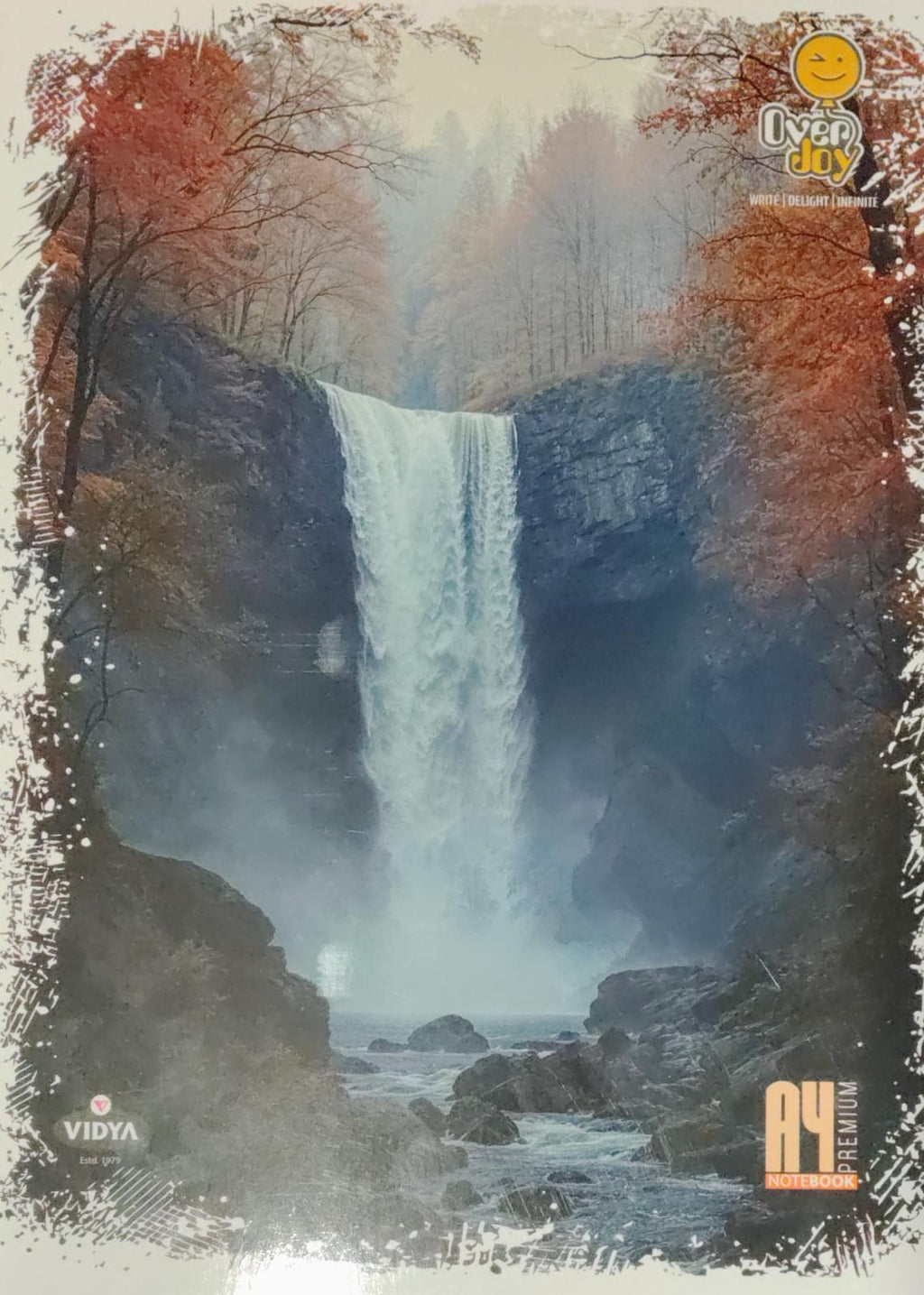 Vidya Ay Premium Notebook A4 Exercise Notebook Size 29.7*21 CM 112 Papes Include Index