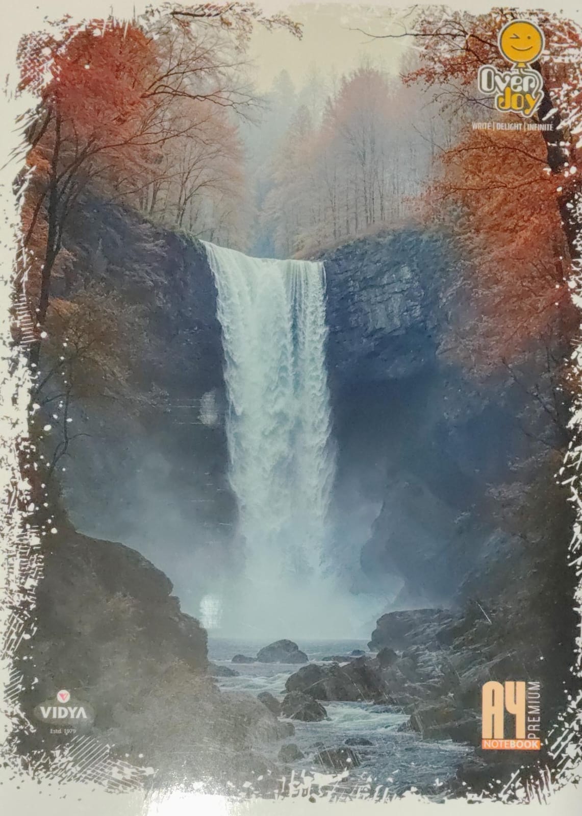 Vidya Ay Premium Notebook A4 Exercise Notebook Size 29.7*21 CM 112 Papes Include Index