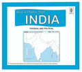 Book Of Outline Maps India Physical And Political Book With Free Khatu Shyam Sticker