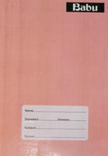 Babu Exercise Book 172 Pages Size 24*18 CM With Free Khatu Shyam Sticker