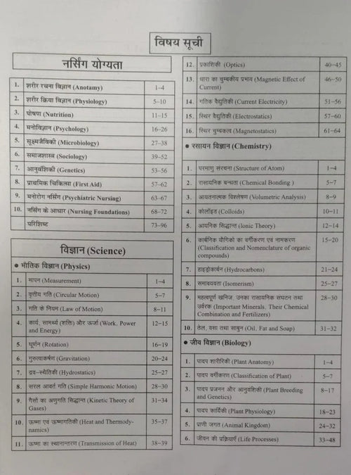 Chakshu BSC Nursing UPCNET 4 Year Complete Study Guide Organized By ABVMU KGMU 2500+Objective Question As Per New Pattern Syllabus