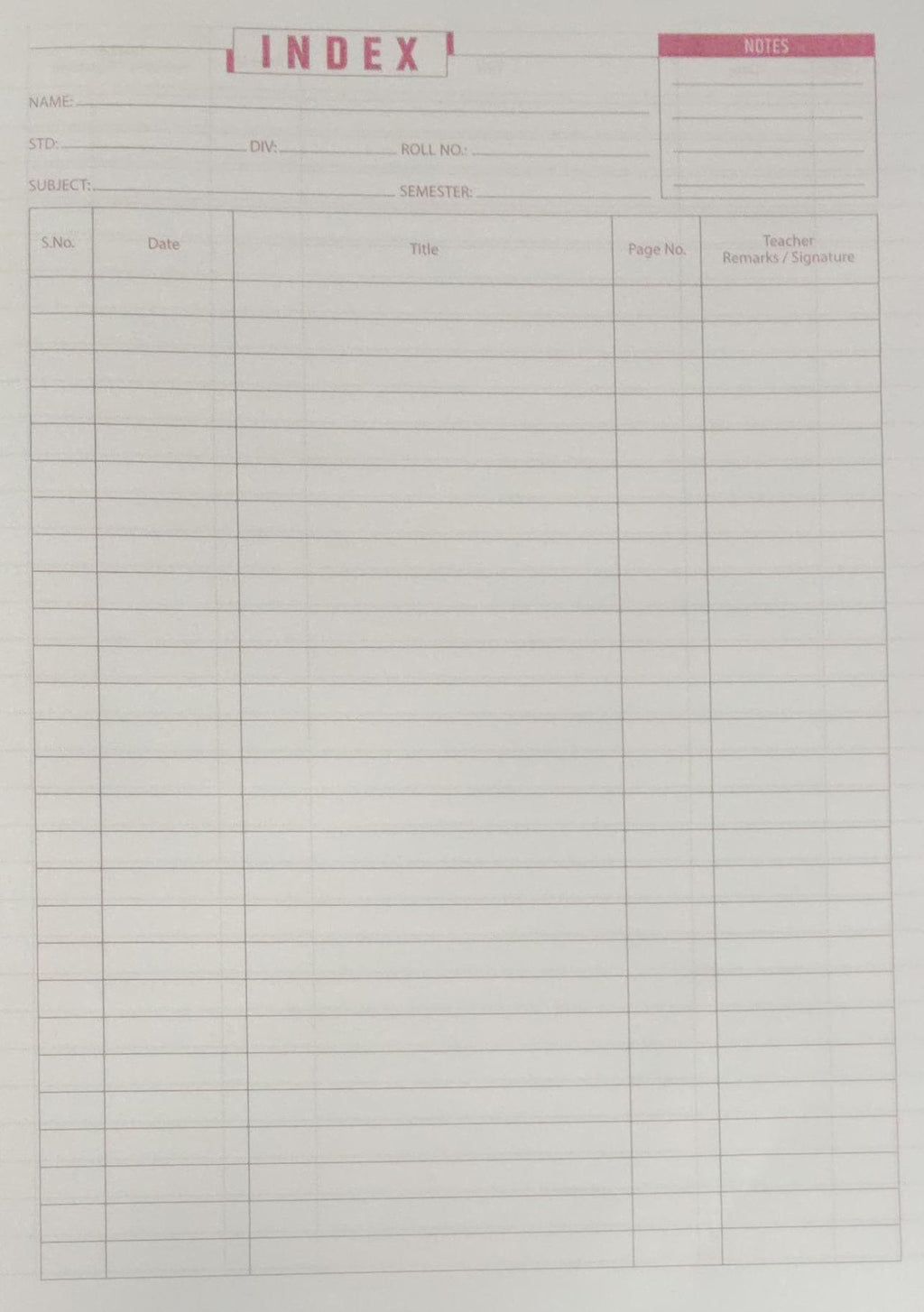 Vidya Premium Notebook