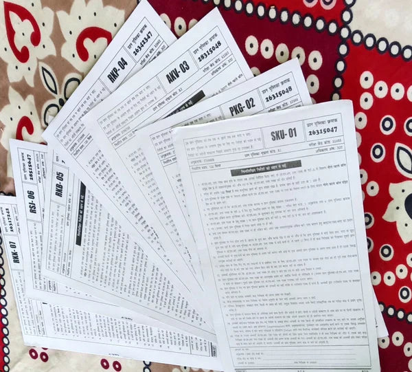Ankit Bhati UP Police Constable Bharti Pariksha 2026 Exam Post 32679 20 Mock Tests With OMR Sheets And QR Code ऐसा बिल्कुल पेपर जैसा With Free Khatu Shyam Sticker
