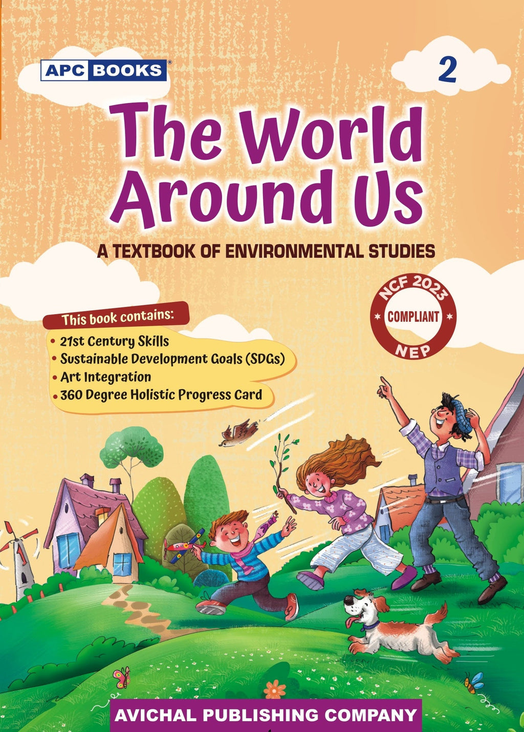 APC The World Around US Class 2 A Textbook Of Environmental Studies Based On NCERT Syllabus English Medium With Free Khatu Shyam Sticker