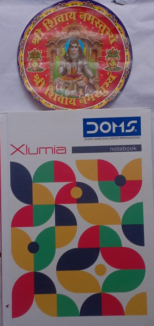 Xiumia Note Book Diary Coman Diary Doms Diary With Share Shivay Namastubhyam Multi Colour Sticker Free 